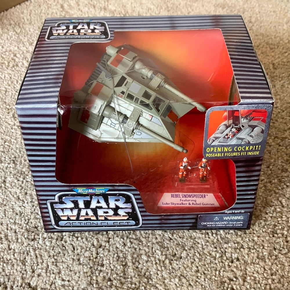 Collectible Star Wars Action Fleet Rebel Snowspeeeder